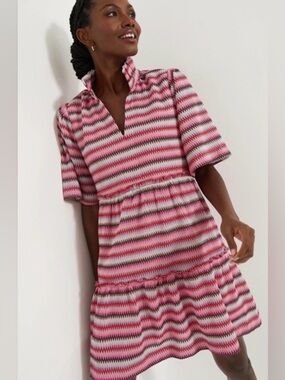 white christmas dresses Callie Linen Short Dress-Highland Green main image 0